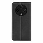 For OPPO A3 Pro 5G China Retro-skin Magnetic Suction Leather Phone Case(Black) - 3