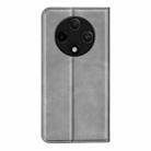 For OPPO A3 Pro 5G Retro-skin Magnetic Suction Leather Phone Case(Grey) - 3