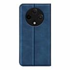 For OPPO A3 Pro 5G China Retro-skin Magnetic Suction Leather Phone Case(Dark Blue) - 3