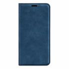 For OPPO Reno12 Pro 5G Global Retro-skin Magnetic Suction Leather Phone Case(Dark Blue) - 2