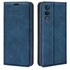 For OPPO A3 Pro Global Retro-skin Magnetic Suction Leather Phone Case(Dark Blue) - 1