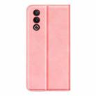 For OPPO A3 Pro Global Retro-skin Magnetic Suction Leather Phone Case(Pink) - 3