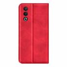 For OPPO A3 Pro Global Retro-skin Magnetic Suction Leather Phone Case(Red) - 3