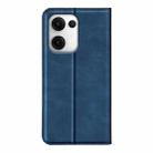 For OPPO Reno13 Pro 5G Retro-skin Magnetic Suction Leather Phone Case(Dark Blue) - 3