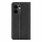 For OPPO Reno13 F Retro-skin Magnetic Suction Leather Phone Case(Black) - 3