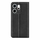 For OPPO Reno14 F 5G Retro-skin Magnetic Suction Leather Phone Case(Black) - 3