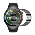 For Huawei Watch 5 42mm 5pcs ENKAY 3D Full Coverage Soft PC Edge PMMA HD Screen Film - 1