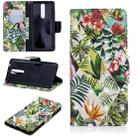 3D Colored Drawing Pattern Horizontal Flip Leather Case for Nokia 5.1, with Holder & Card Slots & Wallet(Banana Leaf) - 1