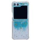 For Samsung Galaxy Z Flip4 Glitter Epoxy Shockproof TPU Phone Case(Blue) - 1