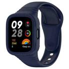 For Redmi Watch 3 Integrated Fully Enclosed Silicone Watch Band(Ink Blue) - 1