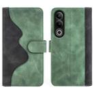 For OnePlus Ace 3V Stitching Horizontal Flip Leather Phone Case(Green) - 2