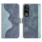 For OnePlus Ace 3V Stitching Horizontal Flip Leather Phone Case(Blue) - 2