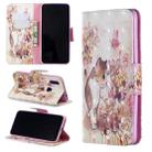 3D Colored Drawing Pattern Horizontal Flip Leather Case for Xiaomi Redmi 7, with Holder & Card Slots & Wallet(Cat) - 1