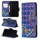 3D Colored Drawing Pattern Horizontal Flip Leather Case for Xiaomi Redmi 7, with Holder & Card Slots & Wallet(Butterfly) - 1