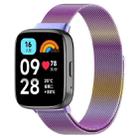 For Redmi Watch 3 Active Milan Magnetic Steel Mesh Watch Band(Colorful) - 1