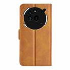 For Nothing Phone 3a Pro Dual-side Magnetic Buckle Horizontal Flip Leather Phone Case(Yellow) - 3