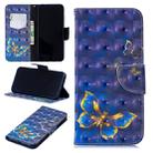 3D Colored Drawing Pattern Horizontal Flip Leather Case for Redmi  Note7, with Holder & Card Slots & Wallet(Butterfly) - 1