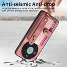 For Huawei Mate 60 Pro Retro Cross Wristband Wallet Leather Back Phone Case(Pink) - 2