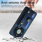 For Huawei Mate 60 Pro Retro Cross Wristband Wallet Leather Back Phone Case(Blue) - 2