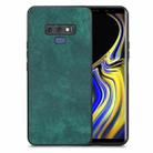 For Samsung Galaxy Note9 Vintage Leather PC Back Cover Phone Case(Green) - 1