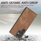 For Samsung Galaxy S24 5G Vintage Leather PC Back Cover Phone Case(Brown) - 3