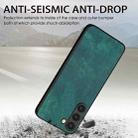 For Samsung Galaxy S25+ 5G Vintage Leather PC Back Cover Phone Case(Green) - 3