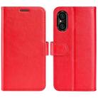 For Sony Xperia 5 V R64 Texture Horizontal Flip Leather Phone Case(Red) - 1
