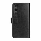 For Sony Xperia 1 VI R64 Texture Horizontal Flip Leather Phone Case(Black) - 3