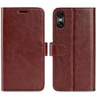 For Sony Xperia 10 VI R64 Texture Horizontal Flip Leather Phone Case(Brown) - 1