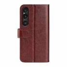 For Sony Xperia 1 VII R64 Texture Horizontal Flip Leather Phone Case(Brown) - 3
