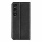 For Sony Xperia 1 VII Retro-skin Magnetic Suction Leather Phone Case(Black) - 3