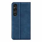For Sony Xperia 1 VII Retro-skin Magnetic Suction Leather Phone Case(Dark Blue) - 3