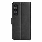 For Sony Xperia 1 VI Dual-side Magnetic Buckle Horizontal Flip Leather Phone Case(Black) - 3