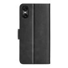 For Sony Xperia 10 VI Dual-side Magnetic Buckle Horizontal Flip Leather Phone Case(Black) - 3