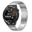 For Huawei Watch GT Runner 22mm I-Shaped Titanium Alloy Watch Band(Sliver) - 1