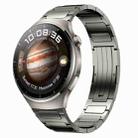 For Huawei Watch 4 Pro 22mm I-Shaped Titanium Alloy Watch Band(Grey) - 1