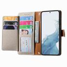 For Google Pixel 9a Love Zipper Lanyard Leather Phone Case(Gray) - 3