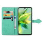 For infinix Note 30i Mandala Flower Embossed Leather Phone Case(Green) - 3