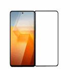 For vivo iQOO Z8 / Z7 PINWUYO 9H 2.5D Full Screen Tempered Glass Film(Black) - 1