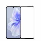 For vivo S18e PINWUYO 9H 2.5D Full Screen Tempered Glass Film(Black) - 1