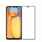 For Xiaomi Redmi 13C PINWUYO 9H 3D  Full Screen Explosion-proof Tempered Glass Film(Black) - 1