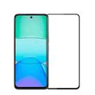 For Xiaomi Redmi 13 PINWUYO 9H 3D  Full Screen Explosion-proof Tempered Glass Film(Black) - 1