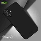 For iPhone 16 MOFI Qin Series Skin Feel All-inclusive PC Phone Case(Black) - 2