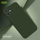 For iPhone 16 MOFI Qin Series Skin Feel All-inclusive PC Phone Case(Green) - 2