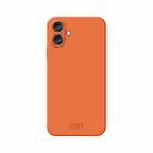 For iPhone 16 MOFI Qin Series Skin Feel All-inclusive PC Phone Case(Orange) - 1