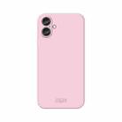 For iPhone 16 MOFI Qin Series Skin Feel All-inclusive PC Phone Case(Pink) - 1