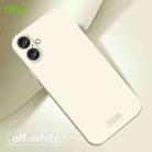 For iPhone 16 MOFI Qin Series Skin Feel All-inclusive PC Phone Case(Beige) - 2