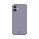 For iPhone 16 Plus MOFI Qin Series Skin Feel All-inclusive PC Phone Case(Gray) - 1