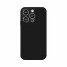 For iPhone 16 Pro MOFI Qin Series Skin Feel All-inclusive PC Phone Case(Black) - 1