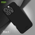 For iPhone 16 Pro MOFI Qin Series Skin Feel All-inclusive PC Phone Case(Black) - 2